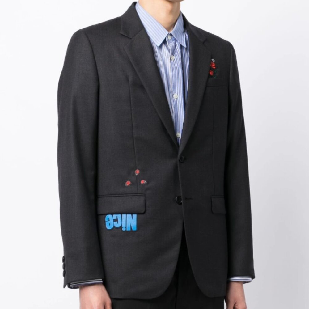 BNWT SS23 UNDERCOVER APPLIQUE DETAIL JACKET 2